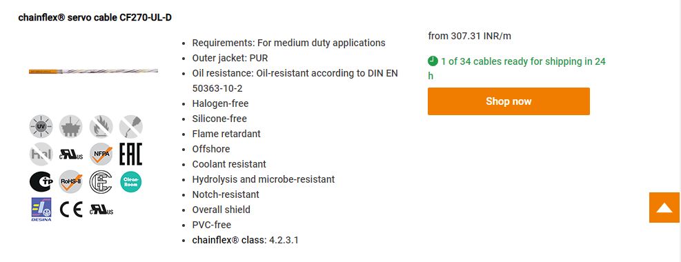 Servo cables suppliers in UAE